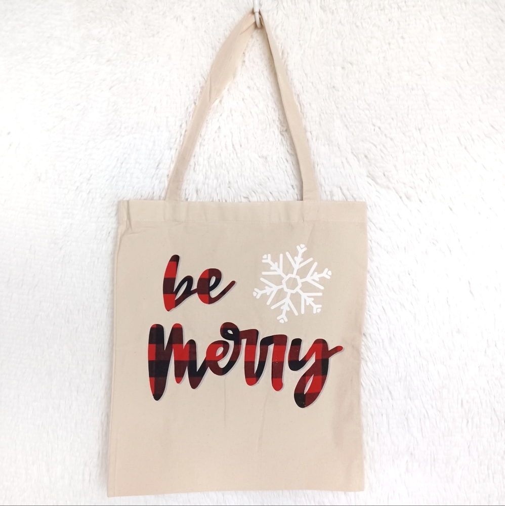 Be Merry Christmas Tote